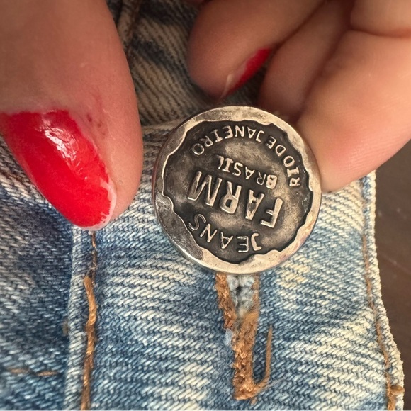 Farm rio denim Distressed Shorts 38 - Picture 5 of 6